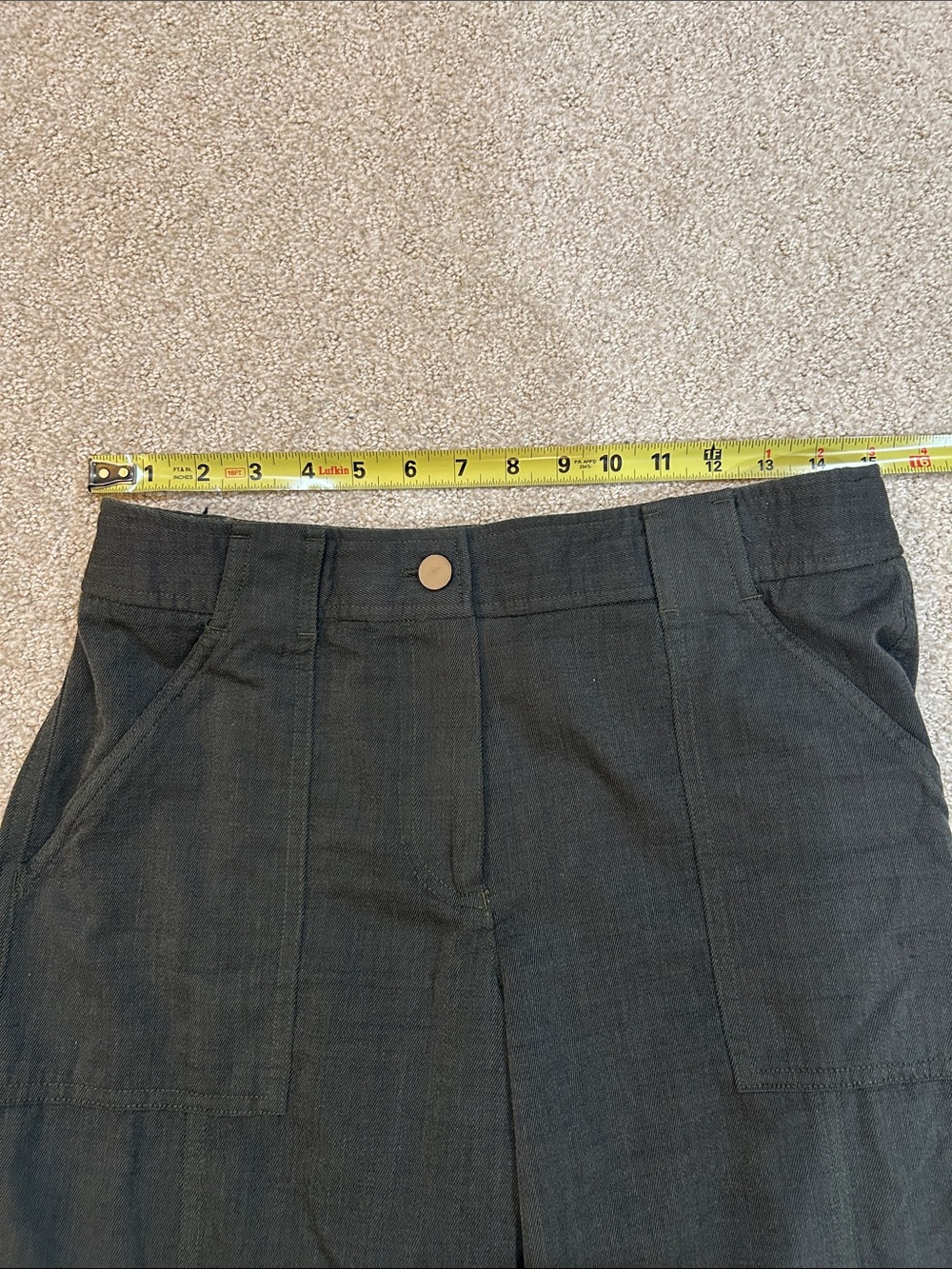 TWP Stretch Wool Cargo Pants in Military, size 6 - Picture 11 of 13
